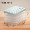 Caja Simple para Empanadillas Hogar Grado Alimenticio Congelación Especial Sellada Conservación Fresca Wonton Congelado Rápido Cocina Refrigerador Caja de Almacenamiento