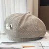 Boina con lazo estilo ins coreano para mujer, otoño e invierno 2026, sombrero casual retro lindo versátil moderno de artista