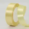 Cinta de Satén Colorida de 2.5 cm 91 m Cinta para Empaquetar Pasteles de Flores Cinta para Envolver Regalos con Bolsa de Tela Lazo para Manualidades