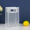 Bolsa de Mano Transparente de PP Bolsa de Regalo Plástica Escarchada Bolsa de Plástico Bolsa de Empaque para Dulces de Boda de Gama Alta Souvenir Popular