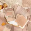 Paquete de Papel Material Yuxian: Serie de Papel de Carta Sueños Antiguos, Material DIY Vintage en Relieve para Diario, Fondo Decorativo, 28 Hojas en 6 Diseños