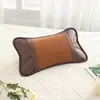 Almohada de Verano Adulto Estera Refrescante de Bambú Almohada de Ratán Transpirable Almohada de Té Dormitorio de Estudiantes Individual Almohada de Trigo Sarraceno Almohada de Soporte para el Cuello de Verano