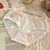 Un bocado de dulce ~ ropa interior de mujer de algodón puro de verano de cintura de algodón 7A antibacteriano de talla grande niñas ropa interior de mujer al por mayor