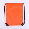 Pantalones de poliéster listos para usar con bolsillo de solapa y cordón, Mochilas con doble cordón, Mochilas deportivas hechas a medida, Impermeables hechas a medida
