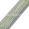 Venda Direta da Fábrica Rede de Strass 3mm 5 Fileiras Strass de Garra Fundo Plano Rede de Strass DIY Acessórios para Roupas Étnicas Decoração de Punho Acessórios de Renda