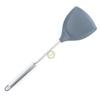 Utensilios de cocina de silicona, mango largo, espátula de silicona de acero inoxidable, cuchara de cocina, espátula de silicona antiadherente, cocina