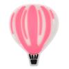 Serie rosa del Día de San Valentín zapatos con agujeros flor zapato de goma suave PVC hebilla de zapato zapatos de playa hebilla decorativa comercio electrónico transfronterizo