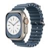 Adecuado para Apple Watch Apple iwatch8 Ultra Series oficial igual Correa Marina correa de silicona