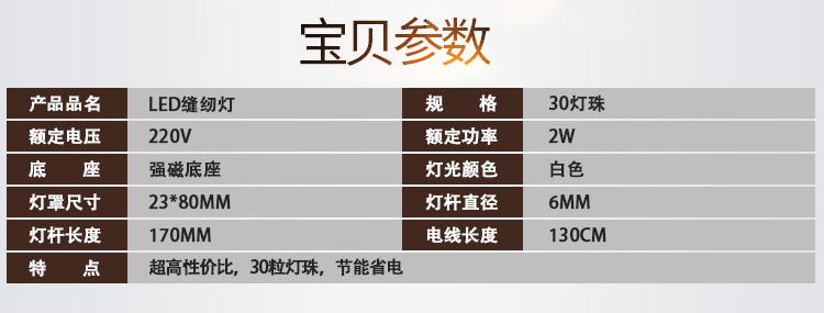 30灯珠衣车灯