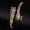 Estilo Europeo y Americano Collar y Pendientes de Pavo Real con Piedras Preciosas de Colores y Diamantes Completos Accesorios para Vestido de Novia Mujeres Fábrica Venta al por Mayor Lujo Ligero