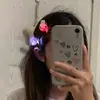 Grampo de Cabelo Lâmpada, Divertido Grampo de Bico de Pato Lâmpada Luminosa, Brilhante Grampo de Franja Lâmpada, Acessórios de Cabelo Estilosos Engraçados para Estudantes