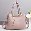 Bolsa de Alta Textura Feminina Nova Crossbody de Luxo Leve Bolsa de Mão Grande Capacidade Moda Europeia e Americana Bolsa Tote