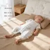Bibi Bay Bolsa de Dormir de Seda de Mora Bebé Clase A Verano Delgado Manga Corta Piernas Divididas Pijama de Gasa de Algodón de Bambú para Niños