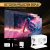 Projetor Mx10 Transfronteiriço Alta Definição 4K Foco Automático Doméstico Gimbal Home Theater Projetor Portátil