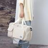 Bolsa de Natación y Fitness de Gran Capacidad con Compartimentos Separados para Seco y Mojado, Plegable, Bolsa de Almacenamiento para Equipaje, Diseño con Sentido de la Moda, Bolso de Yoga Romboidal