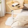 Sofá de Sala de Estar para el Hogar Mesa Elevable en Forma de C Almacenamiento Simple Mesa de Esquina para Apartamento Pequeño Mesa de Noche para Dormitorio