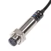 Sensor de Reflexão Difusa Miniatura M12 E3F1-Ds5C4 CC Fio Três Fios NPN Normalmente Aberto 6V/36V Chave Fotoelétrica