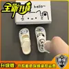 Pantuflas Cerradas Brillantes de Cuero Decoradas con Flores para Mujer, Estilo Princesa de Moda de Verano, Pantuflas Antideslizantes para el Hogar para Niñas, Sandalias Cerradas de Color Sólido