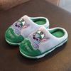 Pantuflas de Algodón Genuinas para Niños de Paw Patrol Terciopelo Bicolor Antideslizantes Resistentes al Desgaste para Interior Cálidas para el Hogar Pantuflas Peludas para Bebé