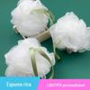 Banheiro doméstico Banho 25g Bola de banho esfregar as costas Flor de banho bola flor de banho macia não dispersa flor de banho banho bola de banho