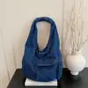 Nuevo Bolso Cruzado de Hombro Estilo Vintage 2026 para Mujer, Bolso de Mano de Alta Gama, Bolso de Mezclilla Sencillo y Casual