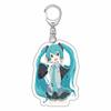 Llavero de Hatsune Miku Colgante acrílico de Hatsune vocaloid cantante virtual llavero acrílico