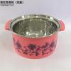 Olla Individual Pequeña Gruesa, Una Persona, Una Olla, Olla Pequeña Giratoria Comercial de Autoservicio, Cocina de Inducción, Olla Especial Anti-Escaldaduras para Shabu-Shabu