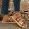 2026 Nuevas Chanclas de Tira Delgada Tejidas de Metal con Suela Gruesa, Sandalias de Bloques de Color Estilo Romano Chanclas para Vacaciones Playa Casuales Zapatos de Mujer