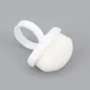 Escova de Anel, Escova de Poeira para Manicure, Pré-Processamento, Limpeza de Poeira da Borda Posterior, Varredura de Poeira, Ferramenta de Escova de Cerdas Finas Macias Tipo Fivela para Dedo
