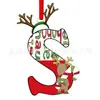 Colgante de Letra Inglesa Nuevo y Creativo Transfronterizo Acrílico Plano Árbol de Navidad Decoración para Fiesta en Casa Regalo