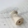 Fita de Renda Fragrante Pequena de 5mm, Acessórios para Bonecas de Pano, Acessórios para Roupas Lolita, Acessórios de Fita de Renda Dourada e Prateada