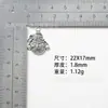 Acessórios DIY de Liga 22x17mm Pingente Boneco de Neve de Natal Colar Pulseira Brincos Chaveiro Acessórios para Joias Atacado
