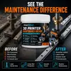 Grasa de Mantenimiento para Impresora 3D KineShineX Fórmula Suave de Alto Rendimiento para Rieles Guía, Barras Roscadas, Deslizadores y Ejes