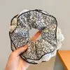 Novo modelo 2026 scrunchie de cetim preto para mulheres, elástico de cabelo de alta qualidade, elástico elegante para rabo de cavalo baixo, acessório de cabelo estilo casual