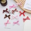 Cinto Xadrez Colorido Laço Feito à Mão Acessórios de Vestuário Sapatos e Chapéus Decoração Acessórios de Joalheria DIY Embalagem de Natal Presentes