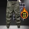 Marca de Moda de Primavera Overol Verde Militar Pantalones de Pierna Ancha para Hombre Pantalones Casuales Americanos para Hombre