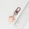 Llavero de Pata de Gato Brillante Colgante para Mochila Estudiantil Funda Protectora para AirPods Colgante de Concha de Oreja