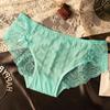 2026 Nuevo Estilo de Panties de Malla Hueca Transparentes para Mujer con Lazo Doble Lateral, Entrepierna de Algodón, Transpirables, Sin Costuras, Triángulo de Puro Deseo para Mujer