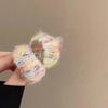 Sol cálido de invierno ~ pendientes de lana de colores sinuosos para mujer, pendientes de diseño de lujo ligeros de alta calidad con temperamento