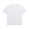 Camiseta Masculina de Algodão 100% Puro Alta Qualidade Cor Sólida Pesada Gola Redonda Manga Curta Casual Algodão Penteado Camiseta de Ombro Masculina e Feminina