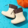 Botas de Lluvia Jelly Baby, Botas de Lluvia Antideslizantes para Niños, Zapatos Impermeables Lindos para Niños y Niñas para el Jardín de Infancia, Zapatos de Goma para Niños