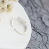 Nafuge joyería de plata al por mayor corte vintage vintage anillo de plata hecho a mano Anillo abierto de plata de ley 925 para mujer