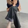Nueva colección otoño e invierno 2026: Pantalones rectos de espiga elegantes y versátiles, perfectos para el trabajo y el uso diario, con forro polar añadido para mayor calidez y un ajuste favorecedor.