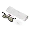 Tornillo de Placa de Matrícula de Motocicleta Transfronterizo Luz Triángulo Semicírculo Ojo de Diablo Intermitente Accesorios Decorativos Universales Modificados Luces de Coche