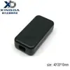 Caixa de junção plástica pequena com saída de fio de duas cabeças, módulo de alimentação USB, pequeno gabinete. 40*20*11mm