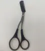 Tijeras para Cejas de Acero Inoxidable con Peine, Tijeras de Belleza, Recortador de Cejas, Tijeras de Maquillaje, Tijeras para Cejas, Tijeras de Belleza, Tijeras de Plástico