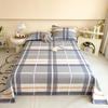 2025 Nuevo Algodón Puro 100% Algodón Engrosado Cama Sábanas de Cama Pieza Única Universal Cuatro Estaciones Cama Individual y Doble Litera Sábanas de Cama Juego de Tres Piezas 3