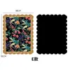 Serie de Estampado Dorado Shangjin Papel para Pintura al Óleo Flor de Papel Empaque Atmósfera Tarjeta de Arte Cartón Ramo Empaque Floral DIY Materiales