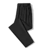 Pantalones Casuales de Seda Helada de Secado Rápido Estilo Verano para Pareja, Versátiles para Exteriores, Cómodos, Holgados, Adelgazantes, Pierna Recta, Absorbentes de Sudor