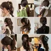 Grampo de Cabelo Banana com Estampa de Leopardo em Formato de Urso para Mulheres, Estilo de Luxo, Penteadeira Coreana Retrô com Bolinhas, Presilha Torcida